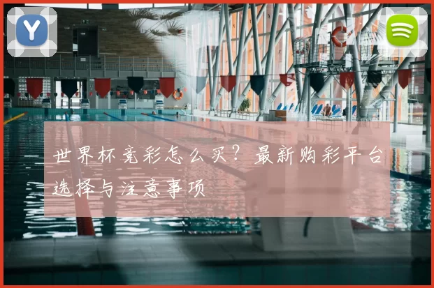 世界杯竞彩怎么买？最新购彩平台选择与注意事项