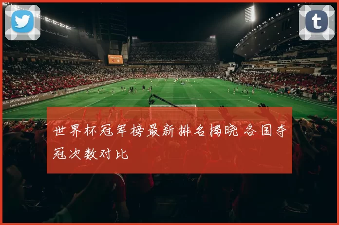 世界杯冠军榜最新排名揭晓 各国夺冠次数对比